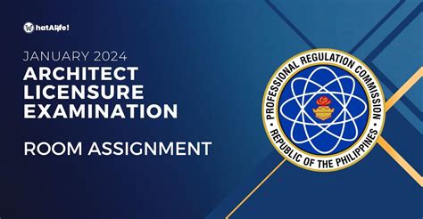 www.prc.gov.ph room assignment 2024|ROOM ASSIGNMENTS: January 2024 Architect Licensure Exam (ALE) .